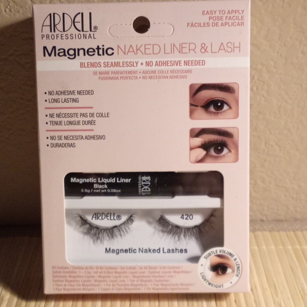 NWT NEW IN BOX Ardell Professional Magnetic Liner & Lash Kit - Black #420
